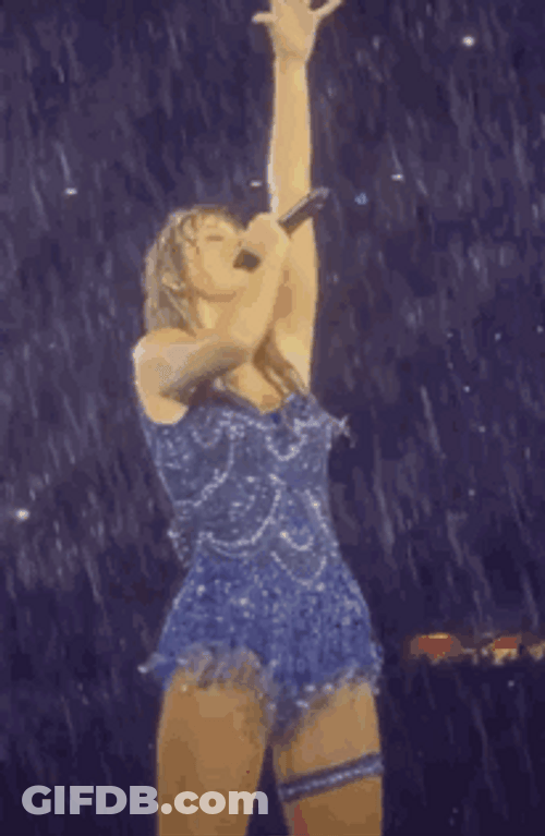 Happy Rainy Sunday Taylor Swift GIF