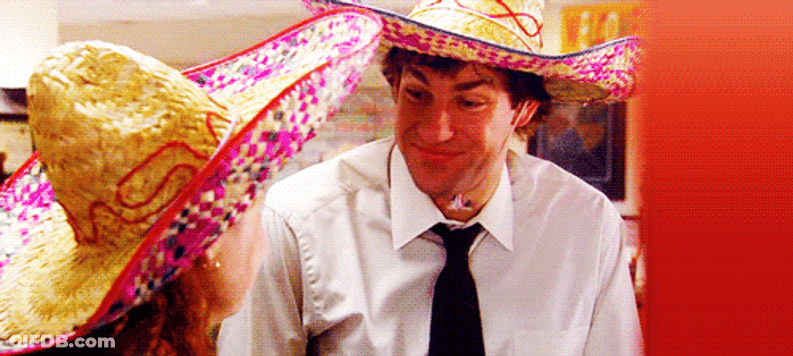 Happy Relationship Couple Hats  Office GIF