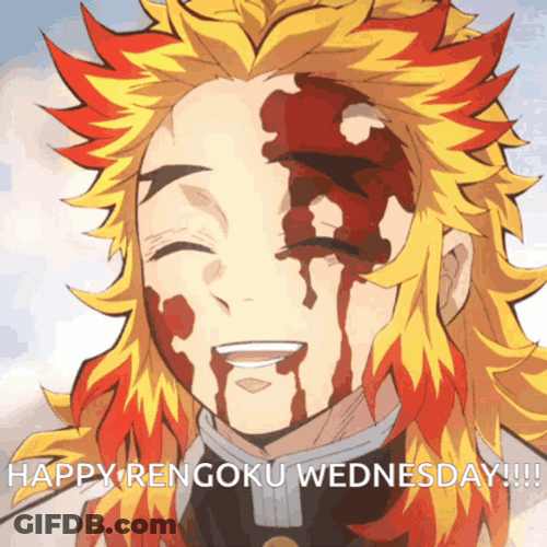 Happy Rengoku Death GIF