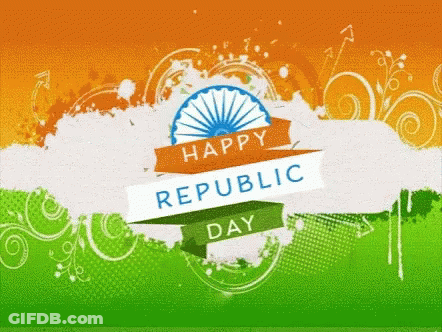 Happy Republic Day Poster GIF