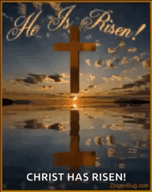 Happy Resurrection Day Christ Has Risen GIF