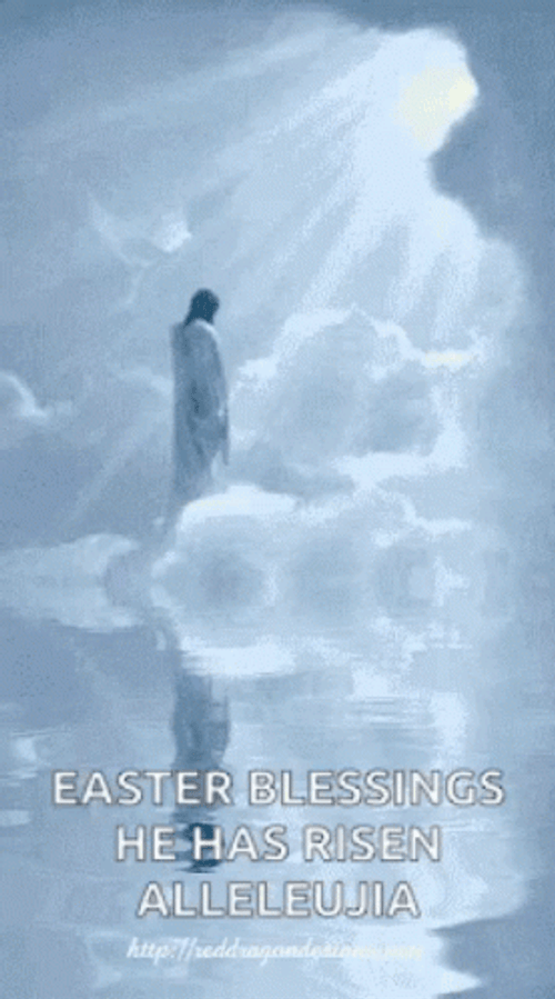 Happy Resurrection Day Jesus Christ In Heaven GIF