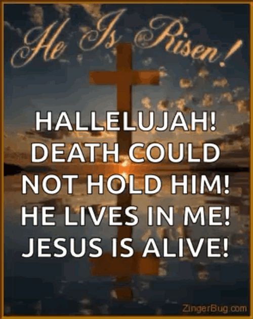 Happy Resurrection Day Jesus Is Alive GIF