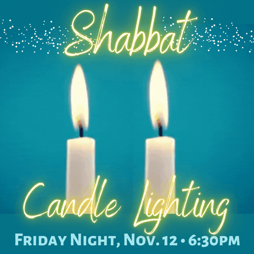 Happy Sabbath Candle Lighting GIF