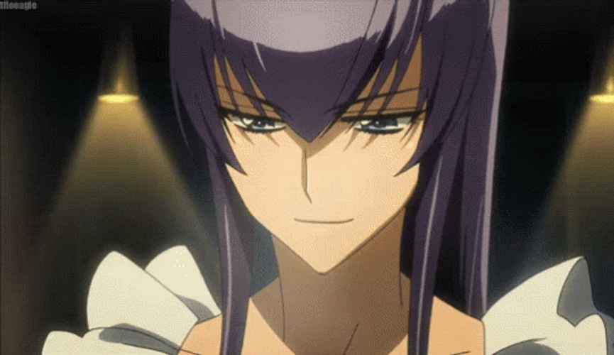 Happy Saeko Busujima Highschool Of The Dead GIF