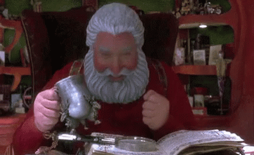 Happy Santa Claus GIF
