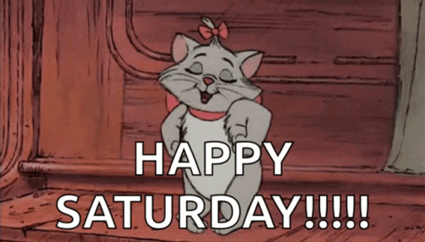 Happy Saturday Marie The Aristocats GIF