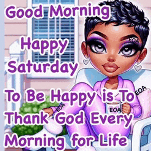 Happy Saturday Saturday Blessings Meme GIF