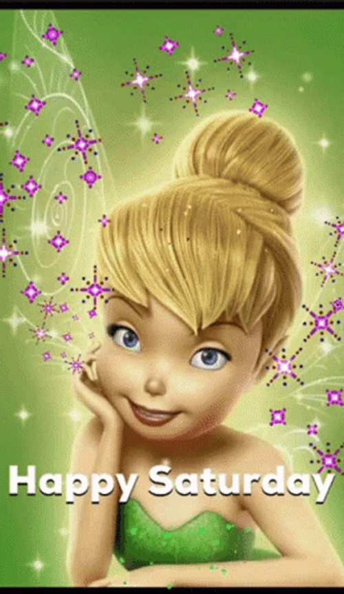 Happy Saturday Tinker Bell GIF