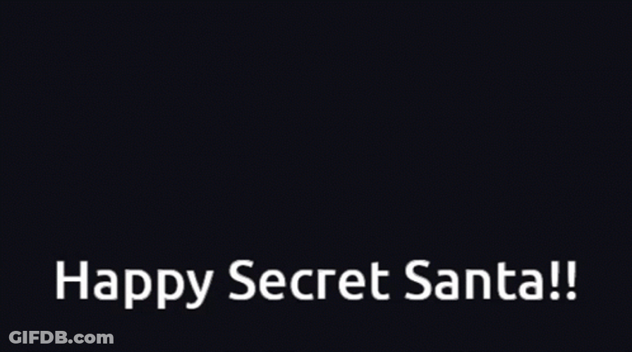 Happy Secret Santa GIF