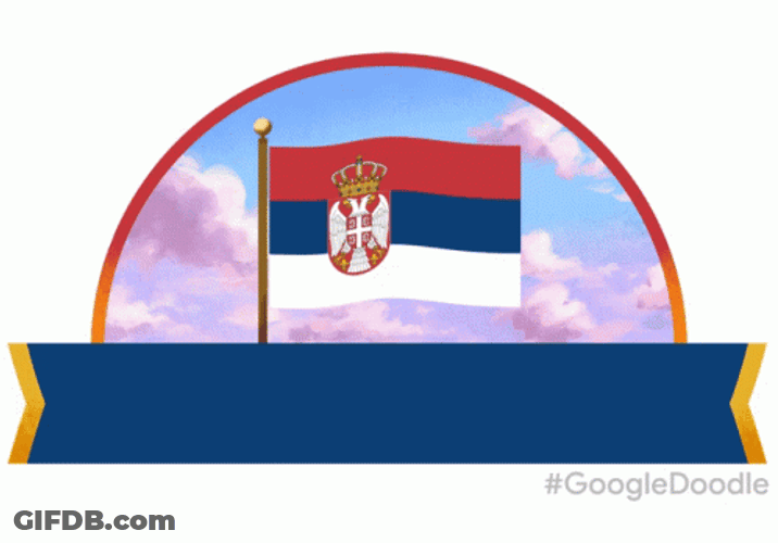 Happy Serbia National Day GIF