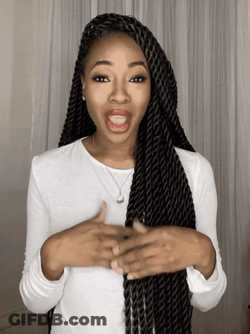 Happy Shocked Face GIF