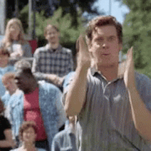 Happy Shooter McGavin Finger Gun GIF