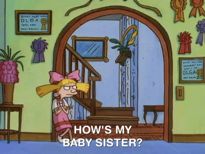 Happy Sisters Day My Baby Sister GIF