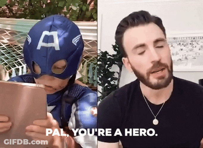 Happy Sisters Day You're A Hero GIF