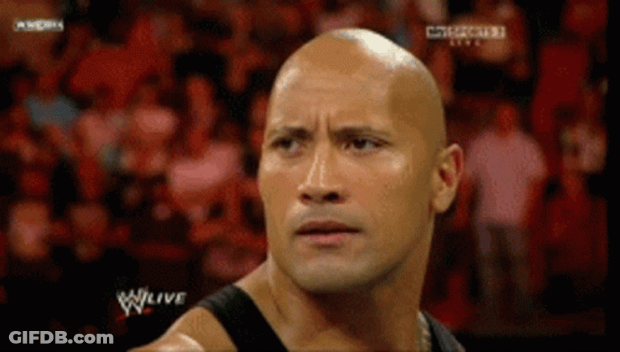 Happy Smiling Face Dwayne Johnson GIF