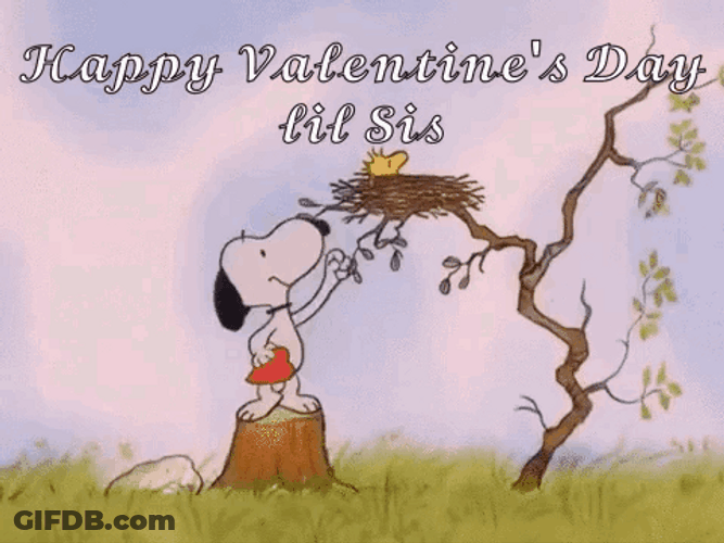 Happy Snoopy And Birthday Woodstock GIF