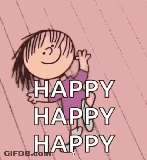 Happy Snoopy GIF