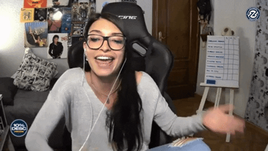 Happy Sssniperwolf Clapping GIF