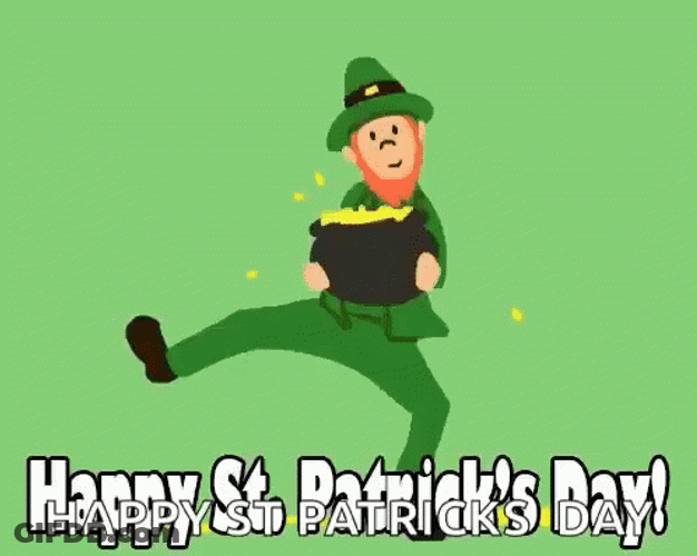 Happy St Patricks Day Birthday GIF