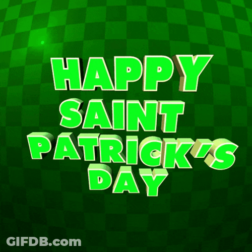Happy St Patricks Day Greeting GIF