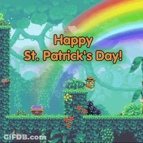 Happy St Patricks Day Leprechaun Games GIF