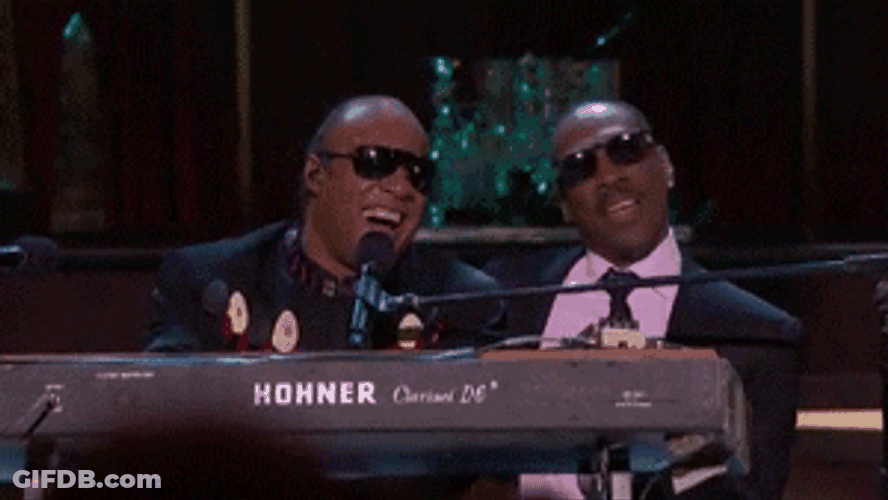Happy Stevie Wonder With Eddie Murphy Birthday GIF