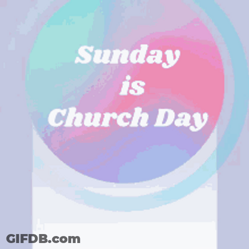 Happy Sunday Blessings Greetings Church Day GIF