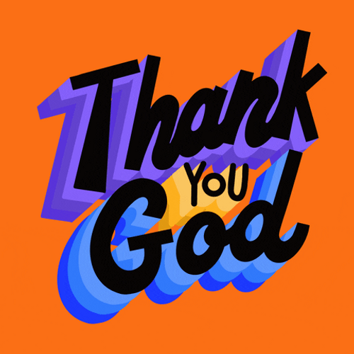 Happy Sunday Blessings Thank You God GIF