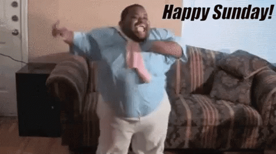 Happy Sunday Happy Dance GIF