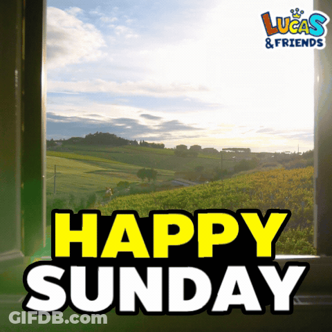 Happy Sunday Landscape GIF