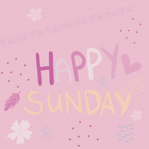 Happy Sunday Morning Greeting Heart Love GIF