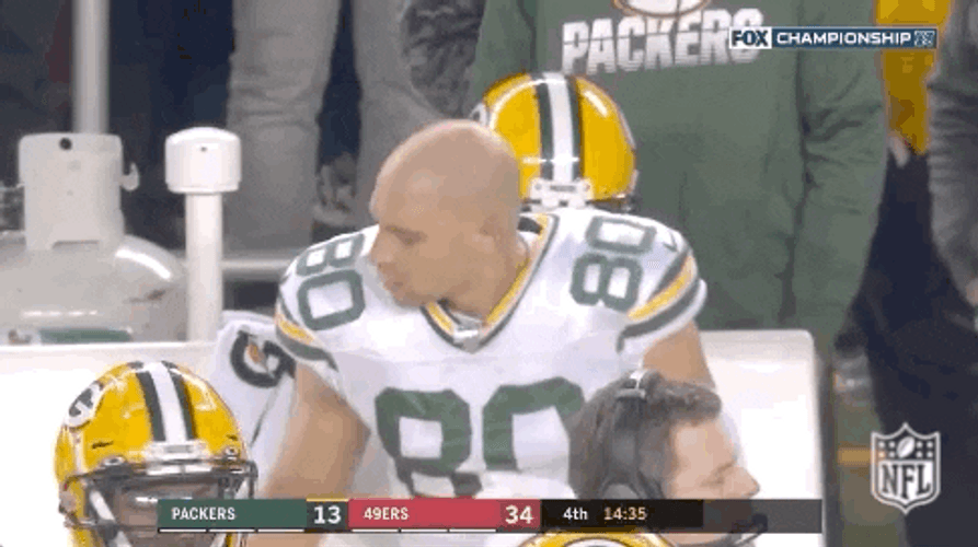 Happy Super Bowl Sunday Bald Player GIF