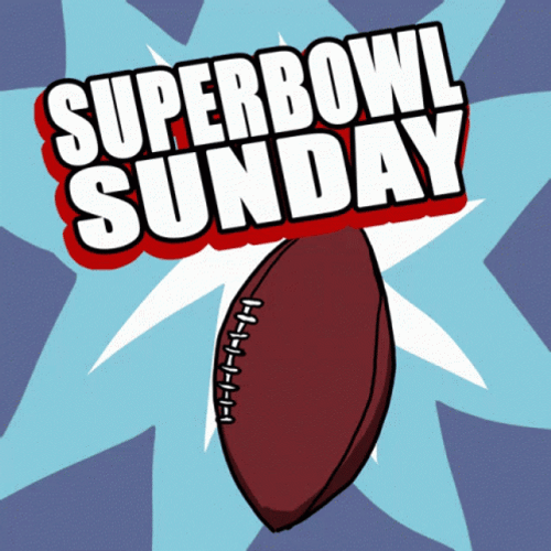 Happy Super Bowl Sunday Boom GIF