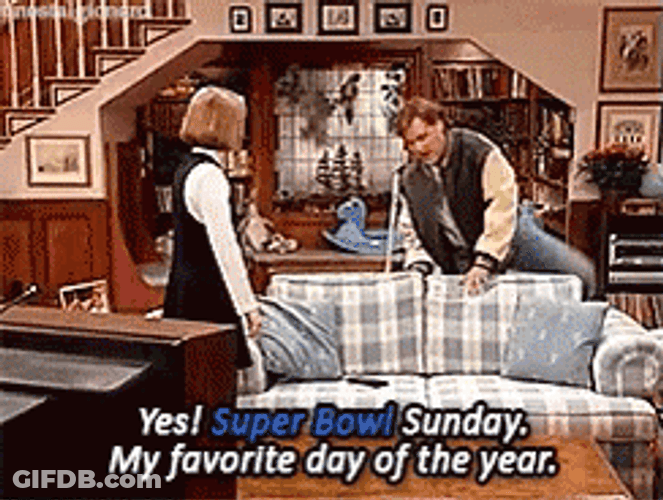 Happy Super Bowl Sunday Favorite Day GIF