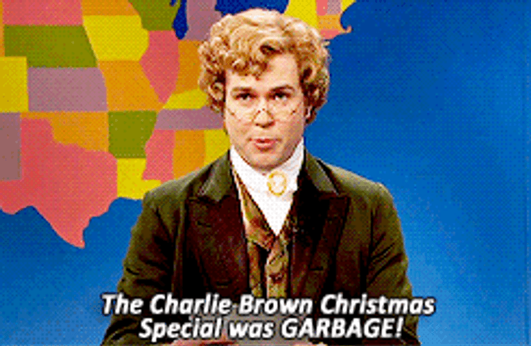 Happy Thanksgiving Charlie Brown Christmas Special GIF