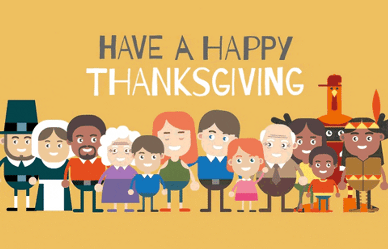 Happy Thanksgiving Family GIF