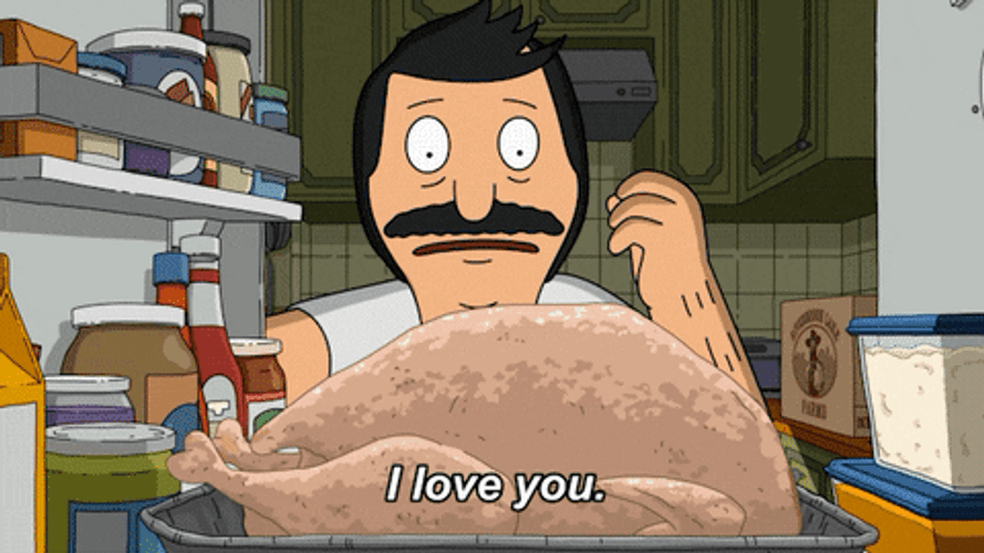Happy Thanksgiving Funny I Love You GIF