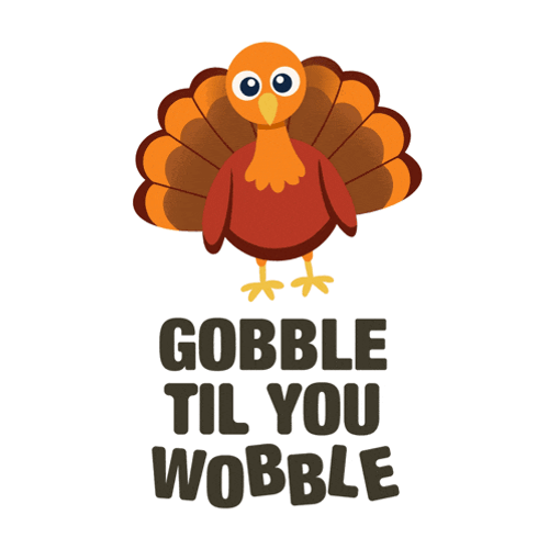 Happy Thanksgiving Turkey GIF
