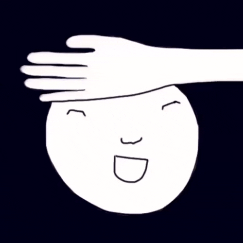 Happy Then Sad Face Mood Quick Shift GIF