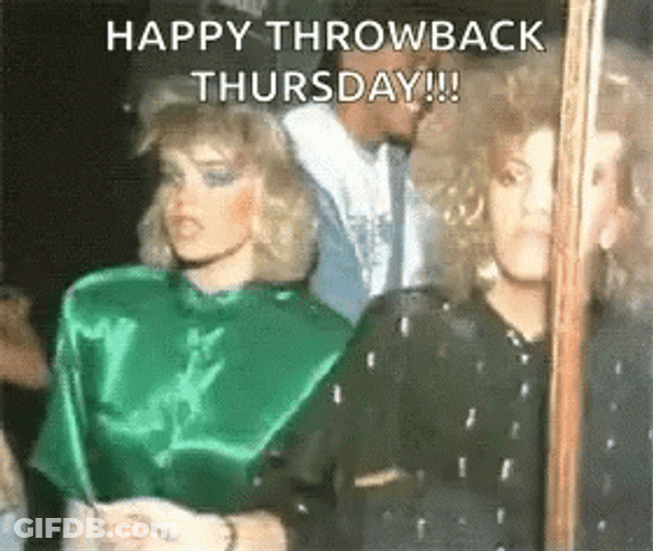 Happy Throwback Thursday Funny GIF