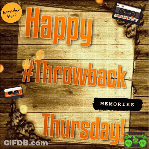 Happy Throwback Thursday Memories GIF