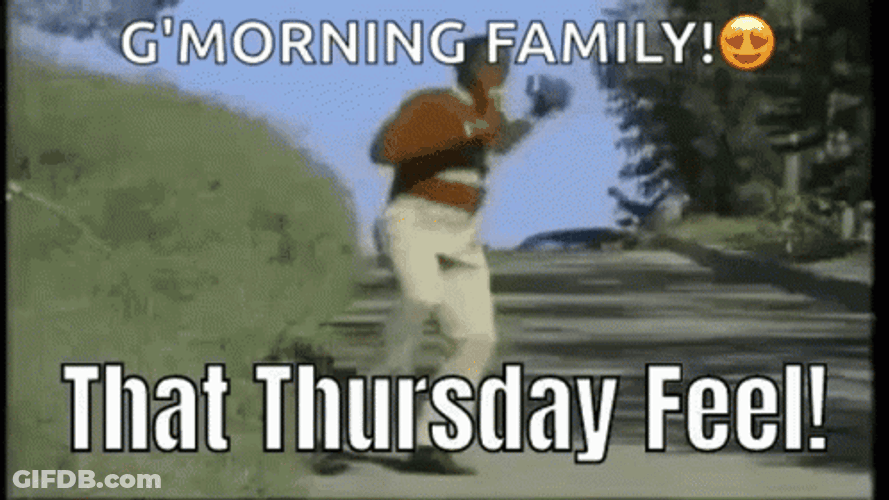 Happy Thursday Funny Feeling GIF