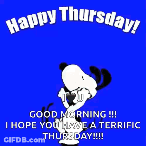 Happy Thursday Good Morning I Hope You Have A Terrific Thursday !! GIF