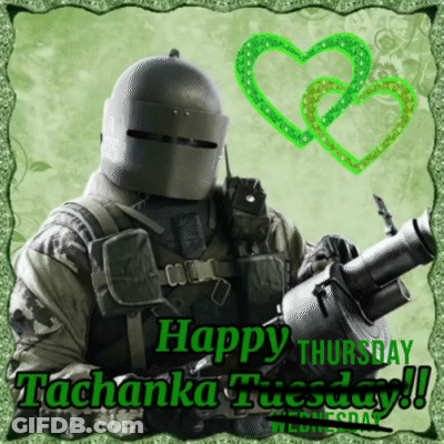 Happy Thursday Greeting Card With Soldier GIF