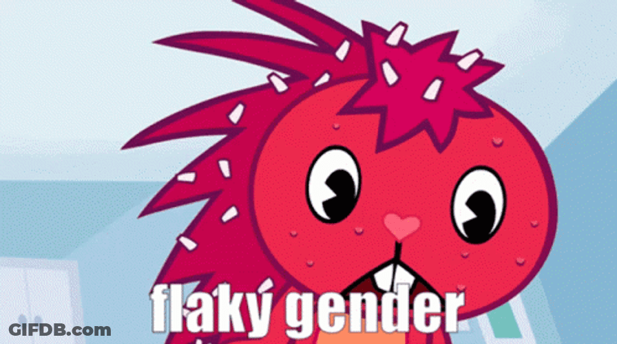 Happy Tree Friends Flaky Gender GIF
