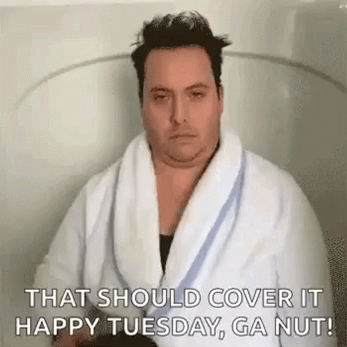 Happy Tuesday Coffee Pour GIF