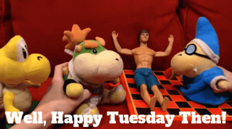Happy Tuesday SML Puppets GIF