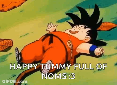 Happy Tummy Full Of Noms GIF