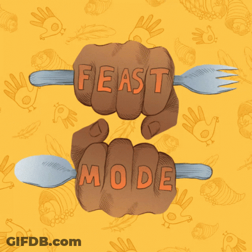 Happy Turkey Day Feast Mode GIF
